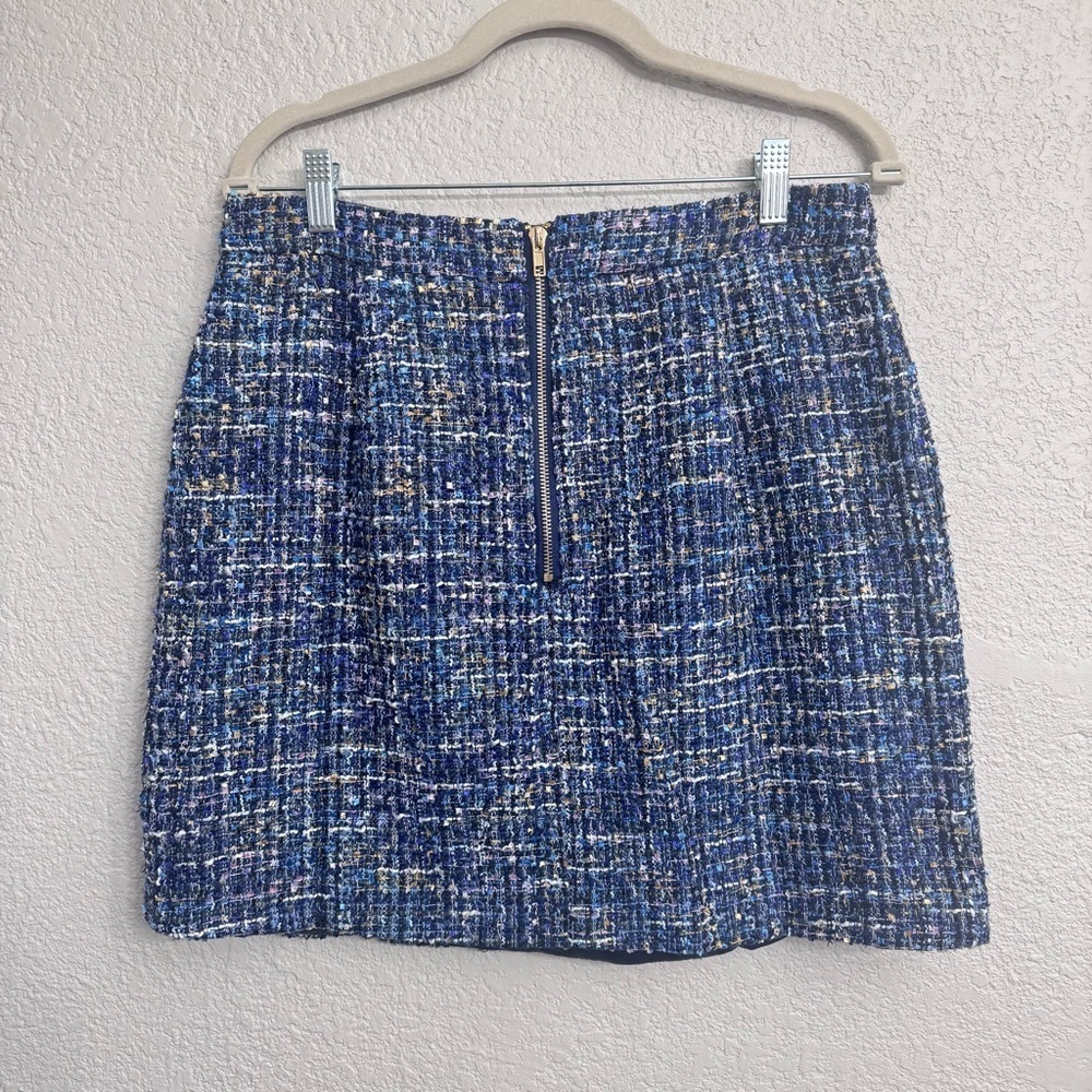 NWT Walter Baker Iliana Aurora Tweed Skirt Size 12 - Picture 5 of 7